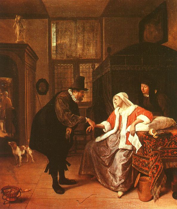 Jan Steen The Lovesick Woman